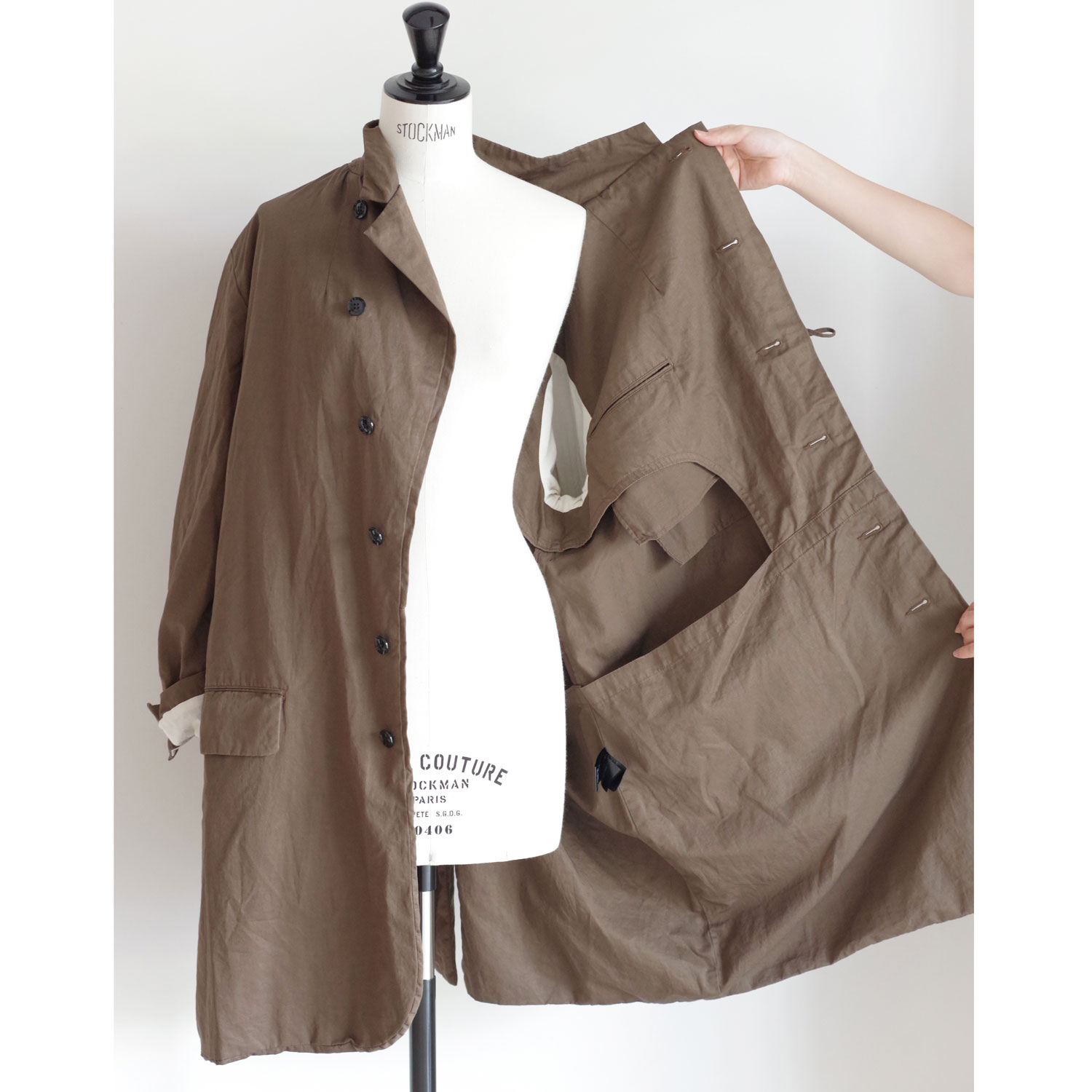 GARMENT REPRODUCTION OF WORKERS��NEW VINCENT COAT �����󥻥�ȥ����� OLIVE