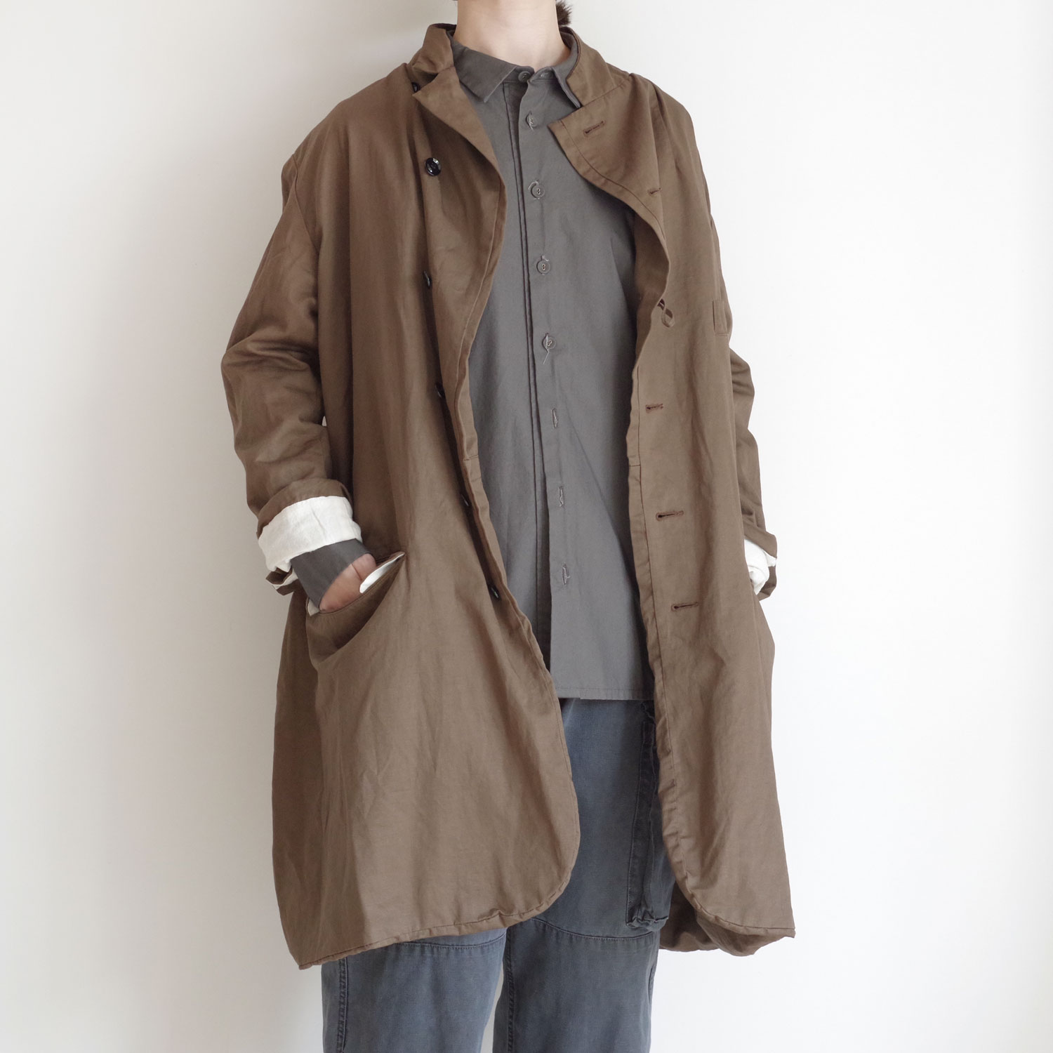GARMENT REPRODUCTION OF WORKERS��NEW VINCENT COAT �����󥻥�ȥ����� OLIVE
