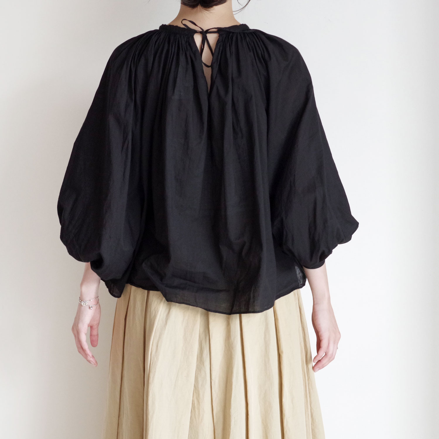 R&D.M.Co- ɥޥ󥺥ơ顼 : GARMENT DYE LAWN GATHER SMOCK å֥饦