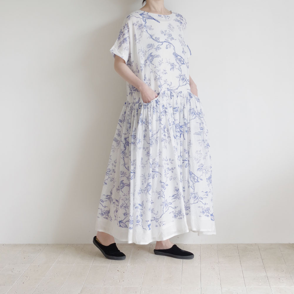 AODRESS ɥ쥹 : half sleeve front pocket dress ץȥ㥶ԡ