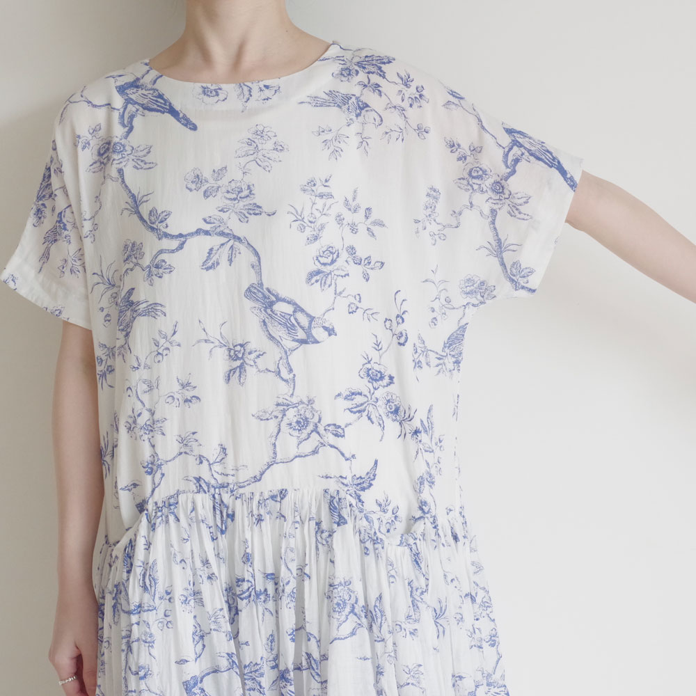 AODRESS ɥ쥹 : half sleeve front pocket dress ץȥ㥶ԡ