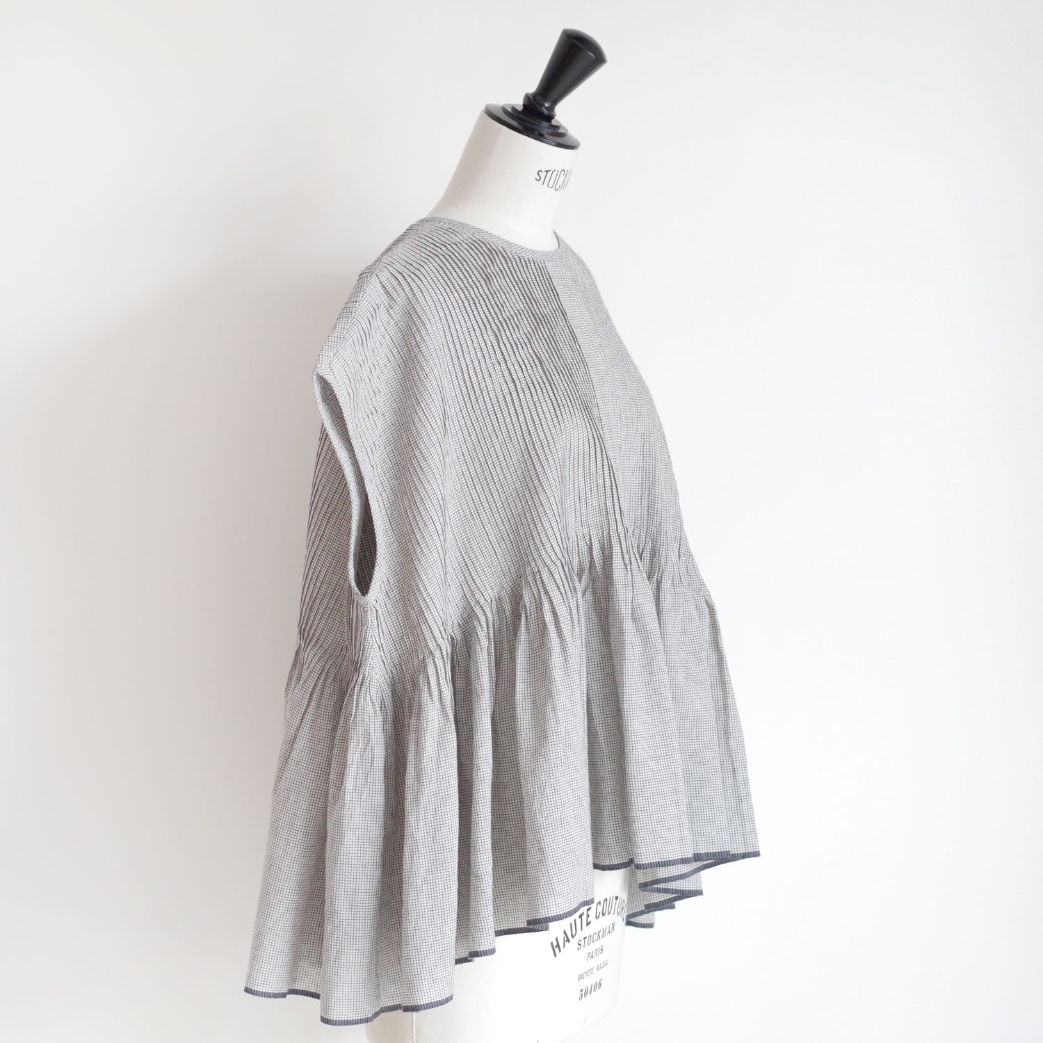 maison de soil ᥾ɥ : FRENCH/SL SHIRT WITH PINTUCK ե꡼֥֥饦