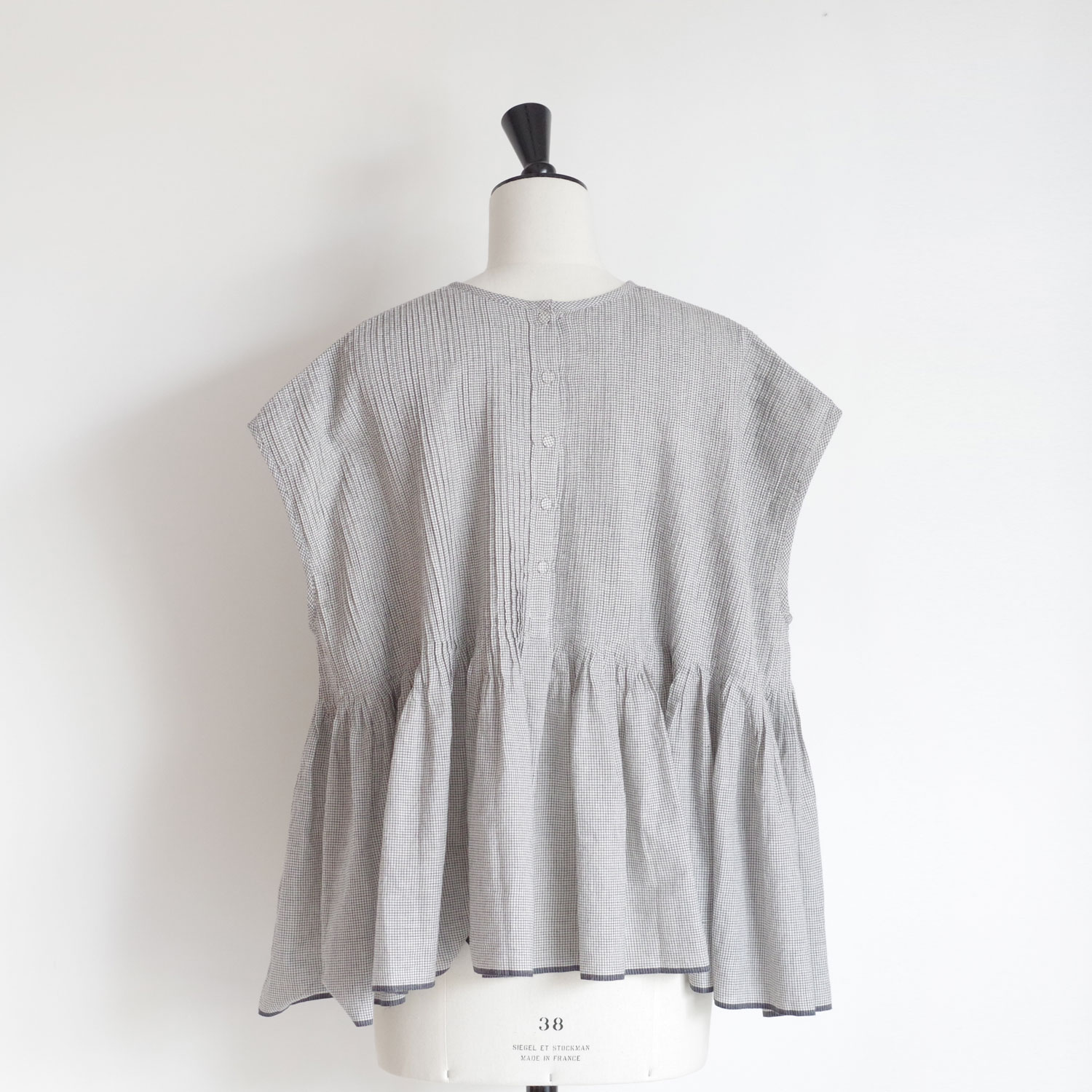 maison de soil ᥾ɥ : FRENCH/SL SHIRT WITH PINTUCK ե꡼֥֥饦