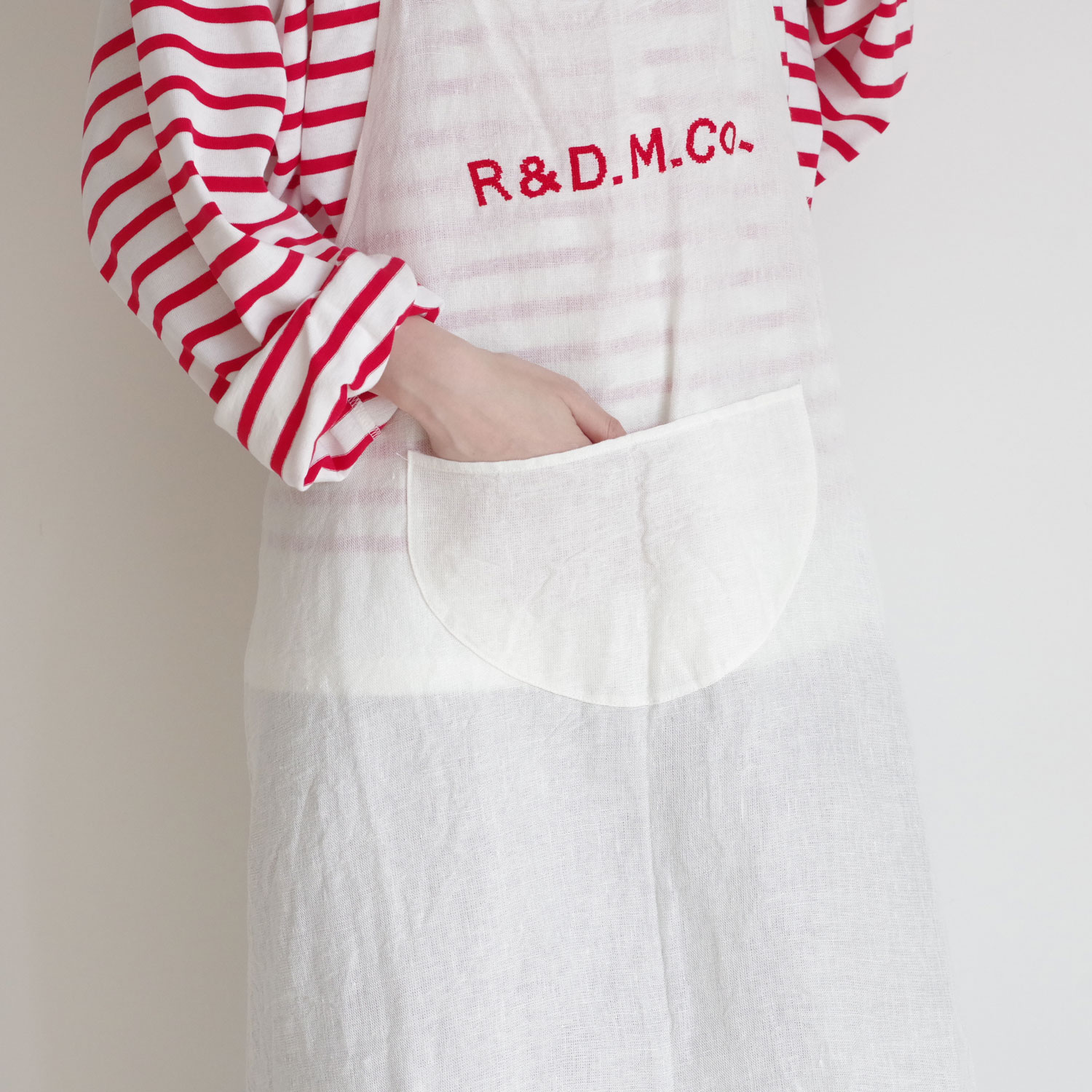 R&D.M.Co- ������ɥޥ󥺥ơ��顼 : EMBROIDERY APRON �ɽ����ץ���