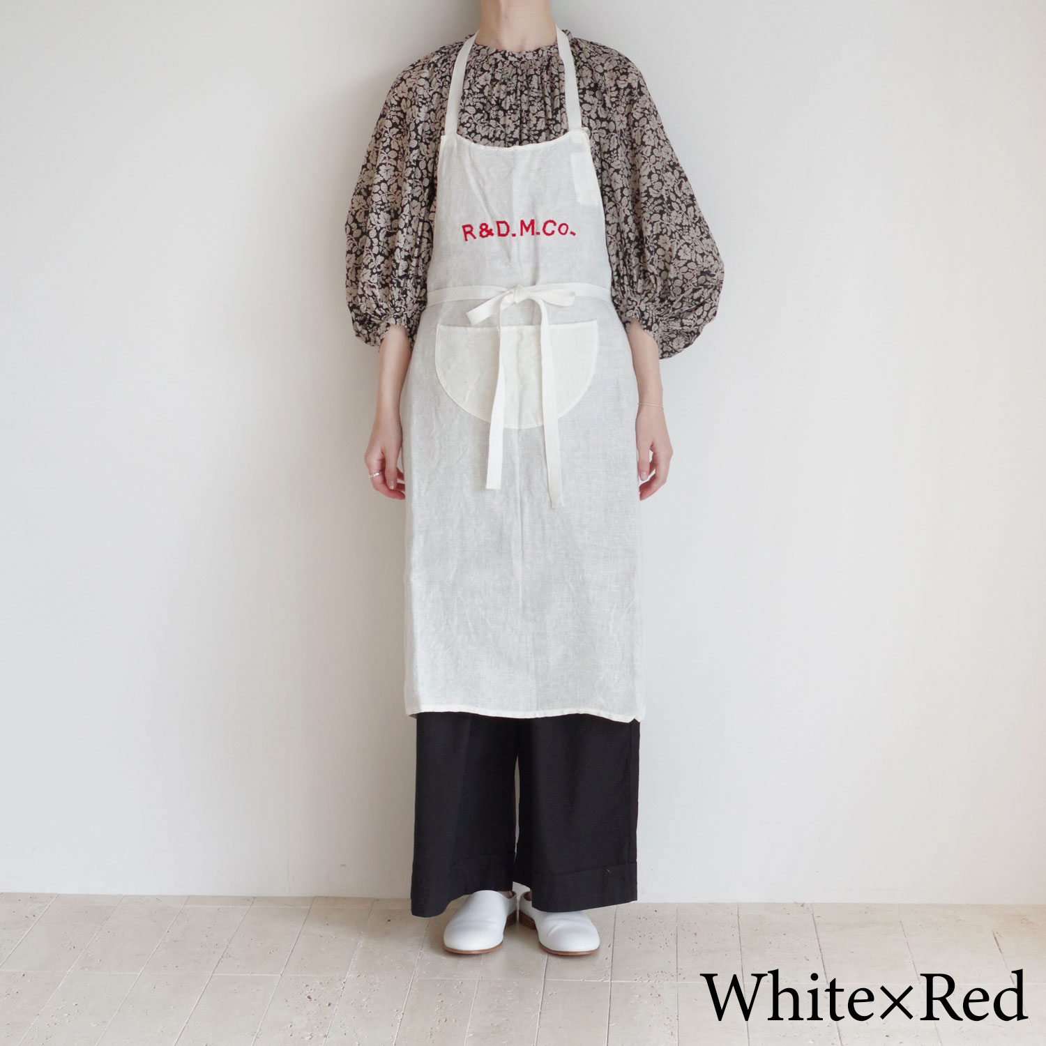 R&D.M.Co- ������ɥޥ󥺥ơ��顼 : EMBROIDERY APRON �ɽ����ץ���