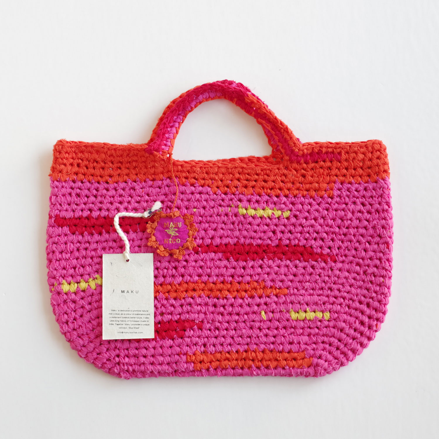 maku textiles �ޥ��ƥ��������륺 : NICO �����ԤߥХå�