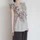 BUNON �֥Υ� : Ruffle Ribbon Blouse ��åե��ܥ�֥饦��