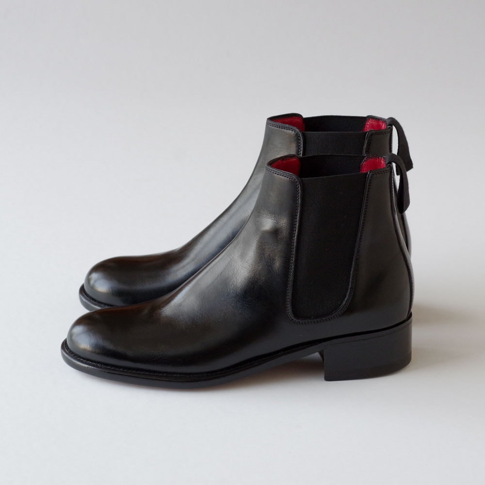 Le Yucca's ���å��� : Y23214 Side Gore Boots �����ɥ����֡��ġ����ʸ򴹲ġ�