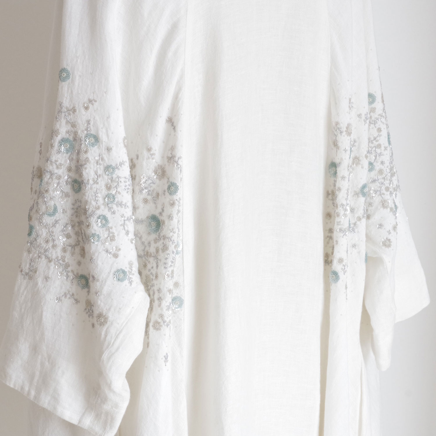 AODRESS �����ɥ쥹 : sprayed NIWA northern sequins coocoon coat �ɽ�������