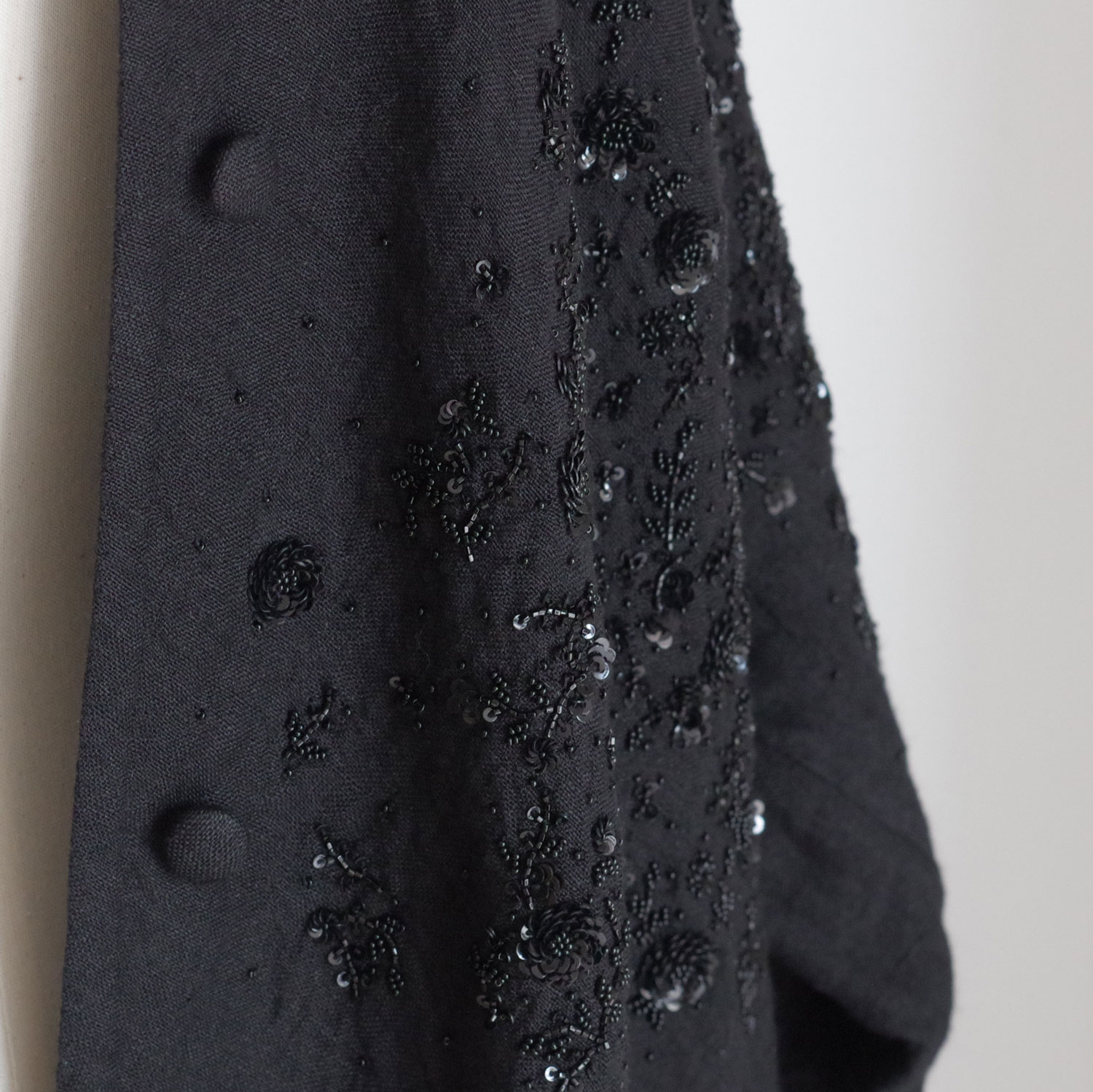 AODRESS �����ɥ쥹 : sprayed NIWA northern sequins coocoon coat �ɽ�������