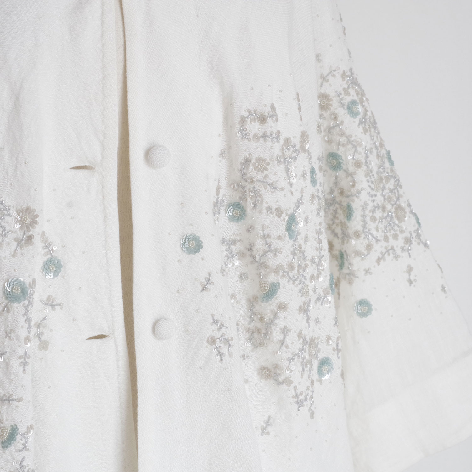 AODRESS �����ɥ쥹 : sprayed NIWA northern sequins coocoon coat �ɽ�������