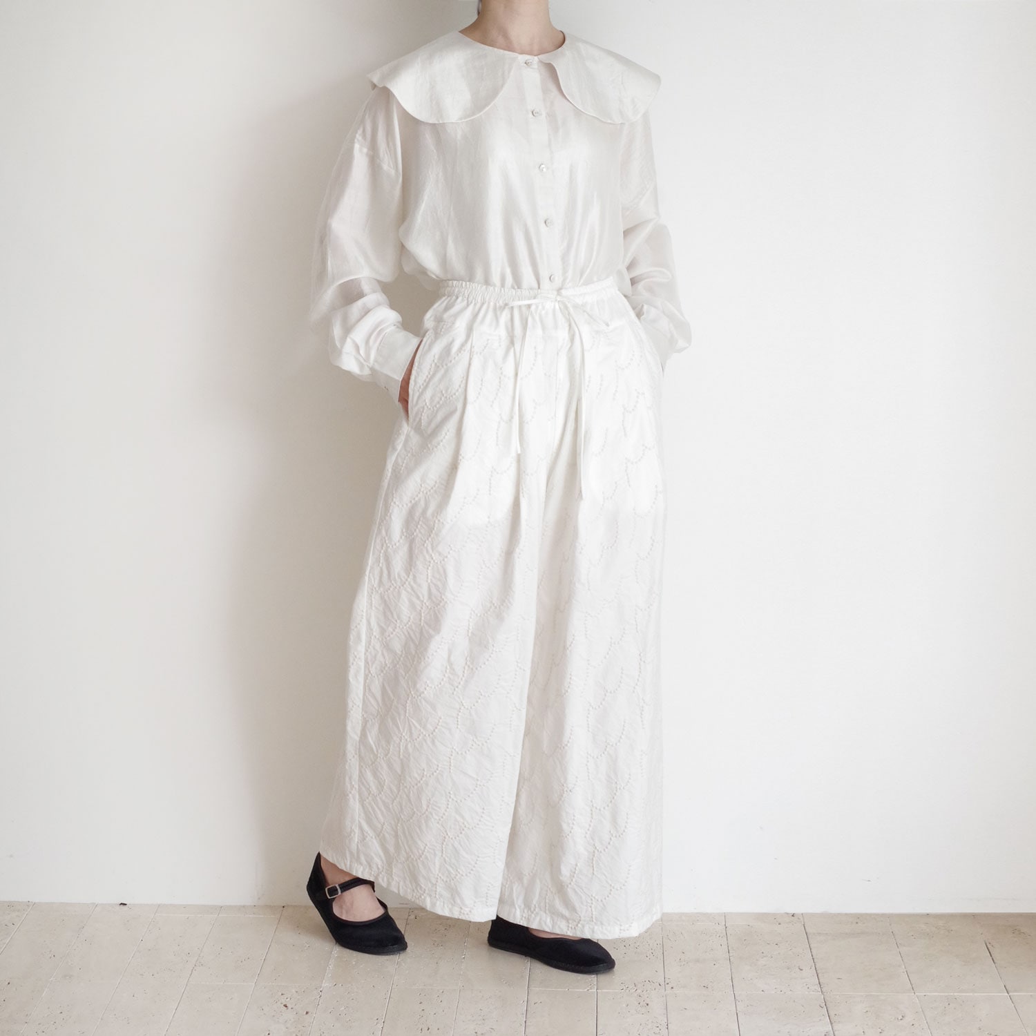 kijinokanosei �����Υ��Υ����� : wide pants ����֥������꡼�磻�ɥѥ��