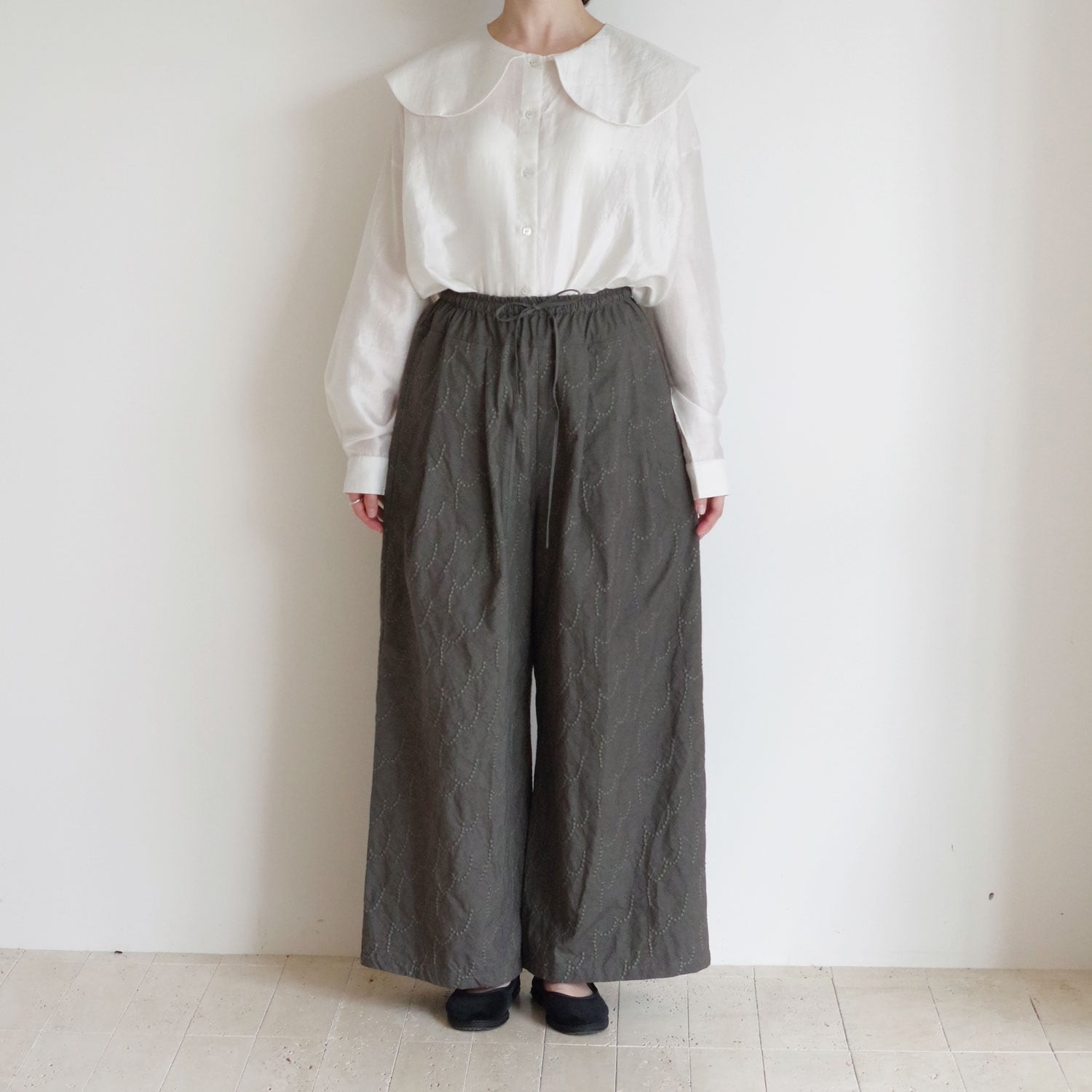 kijinokanosei �����Υ��Υ����� : wide pants ����֥������꡼�磻�ɥѥ��