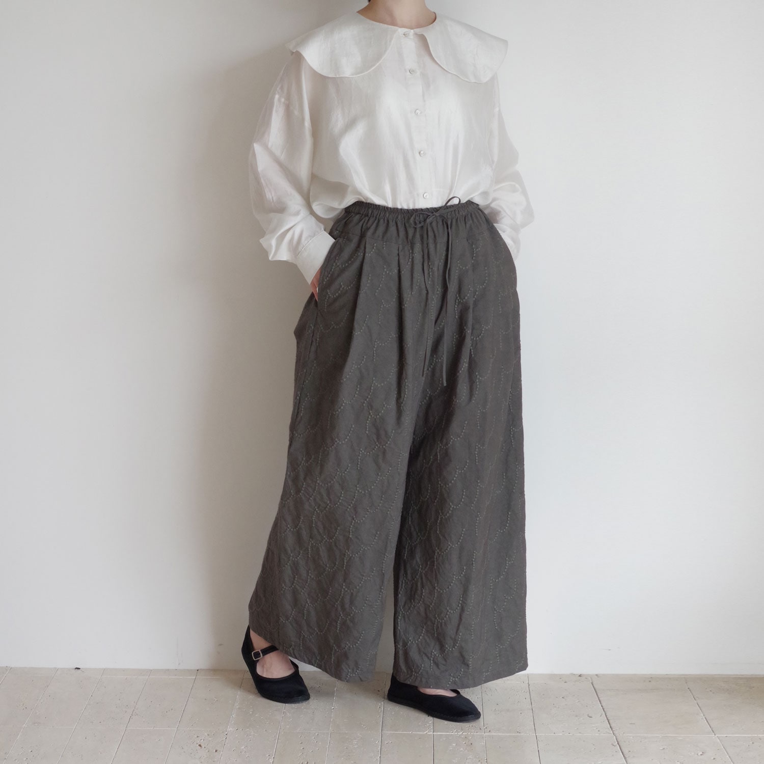 kijinokanosei �����Υ��Υ����� : wide pants ����֥������꡼�磻�ɥѥ��