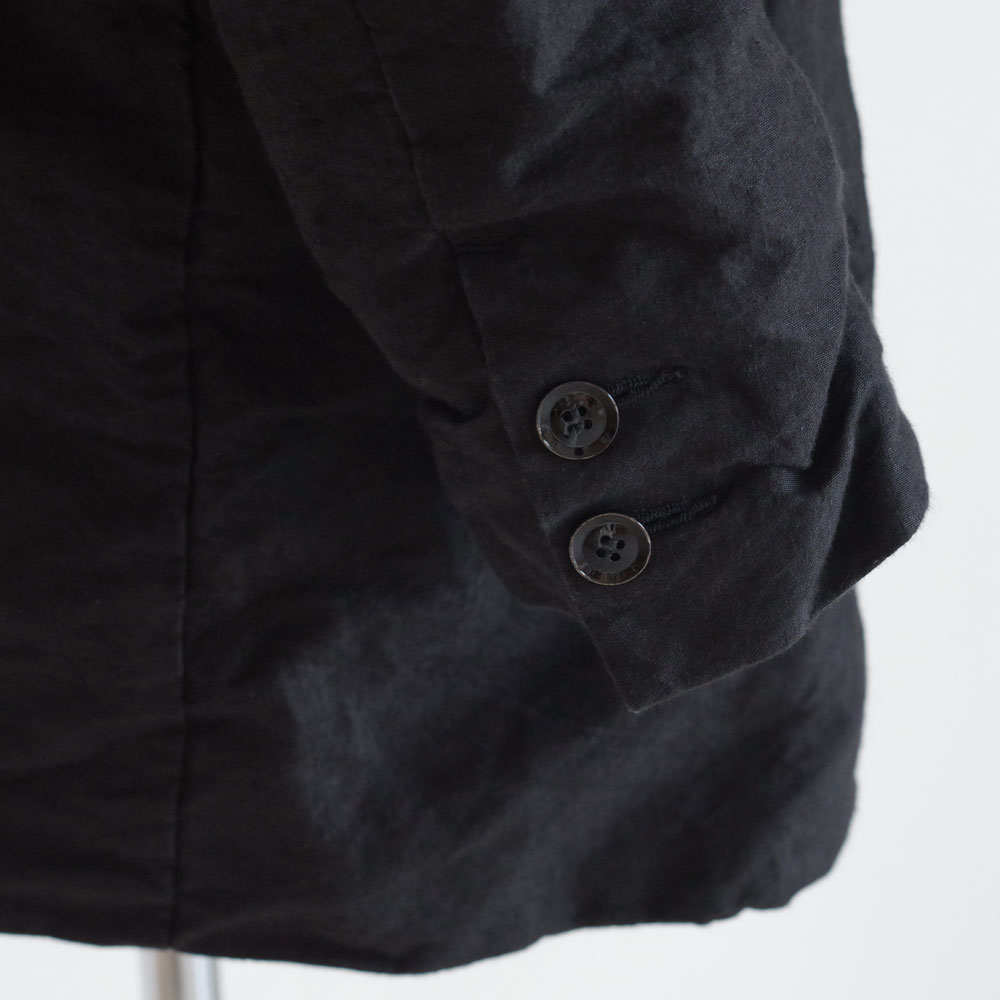GARMENT REPRODUCTION OF WORKERS : PEDDLERS COAT BAL COLLAR (WASABI BLACK)