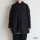 GARMENT REPRODUCTION OF WORKERS : PEDDLERS COAT BAL COLLAR (WASABI BLACK)