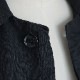 GARMENT REPRODUCTION OF WORKERS : PEDDLERS COAT BAL COLLAR (WASABI BLACK)