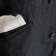 GARMENT REPRODUCTION OF WORKERS : PEDDLERS COAT BAL COLLAR (WASABI BLACK)