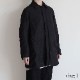 GARMENT REPRODUCTION OF WORKERS : PEDDLERS COAT BAL COLLAR (WASABI BLACK)