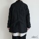 GARMENT REPRODUCTION OF WORKERS : PEDDLERS COAT BAL COLLAR (WASABI BLACK)