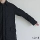 GARMENT REPRODUCTION OF WORKERS : PEDDLERS COAT BAL COLLAR (WASABI BLACK)
