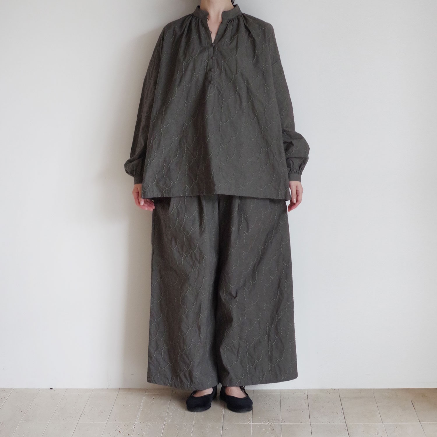 kijinokanosei �����Υ��Υ����� : gather blouse ����֥������꡼���㥶���֥饦��