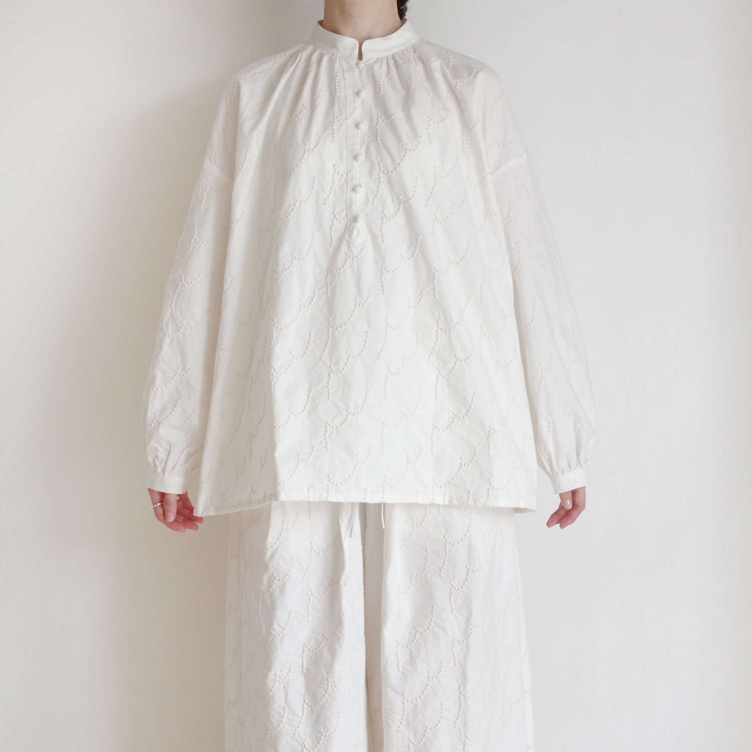 kijinokanosei �����Υ��Υ����� : gather blouse ����֥������꡼���㥶���֥饦��