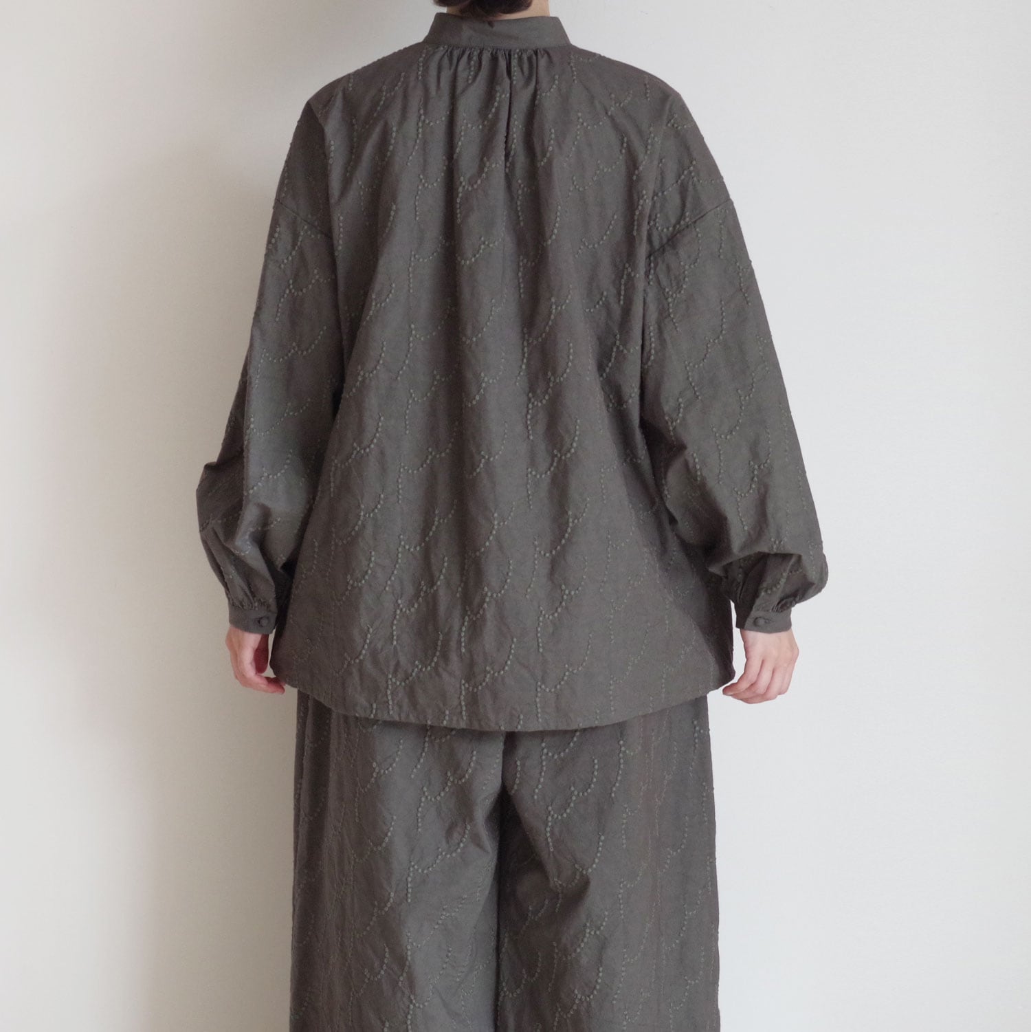 kijinokanosei �����Υ��Υ����� : gather blouse ����֥������꡼���㥶���֥饦��