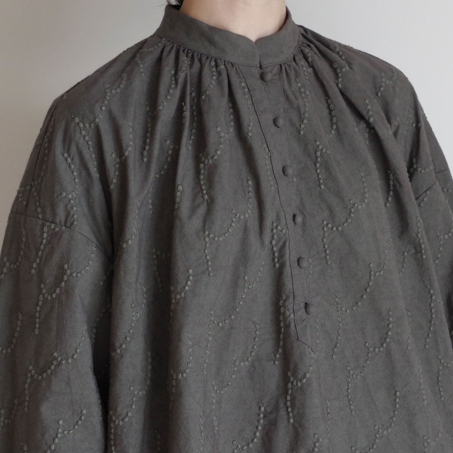 kijinokanosei �����Υ��Υ����� : gather blouse ����֥������꡼���㥶���֥饦��