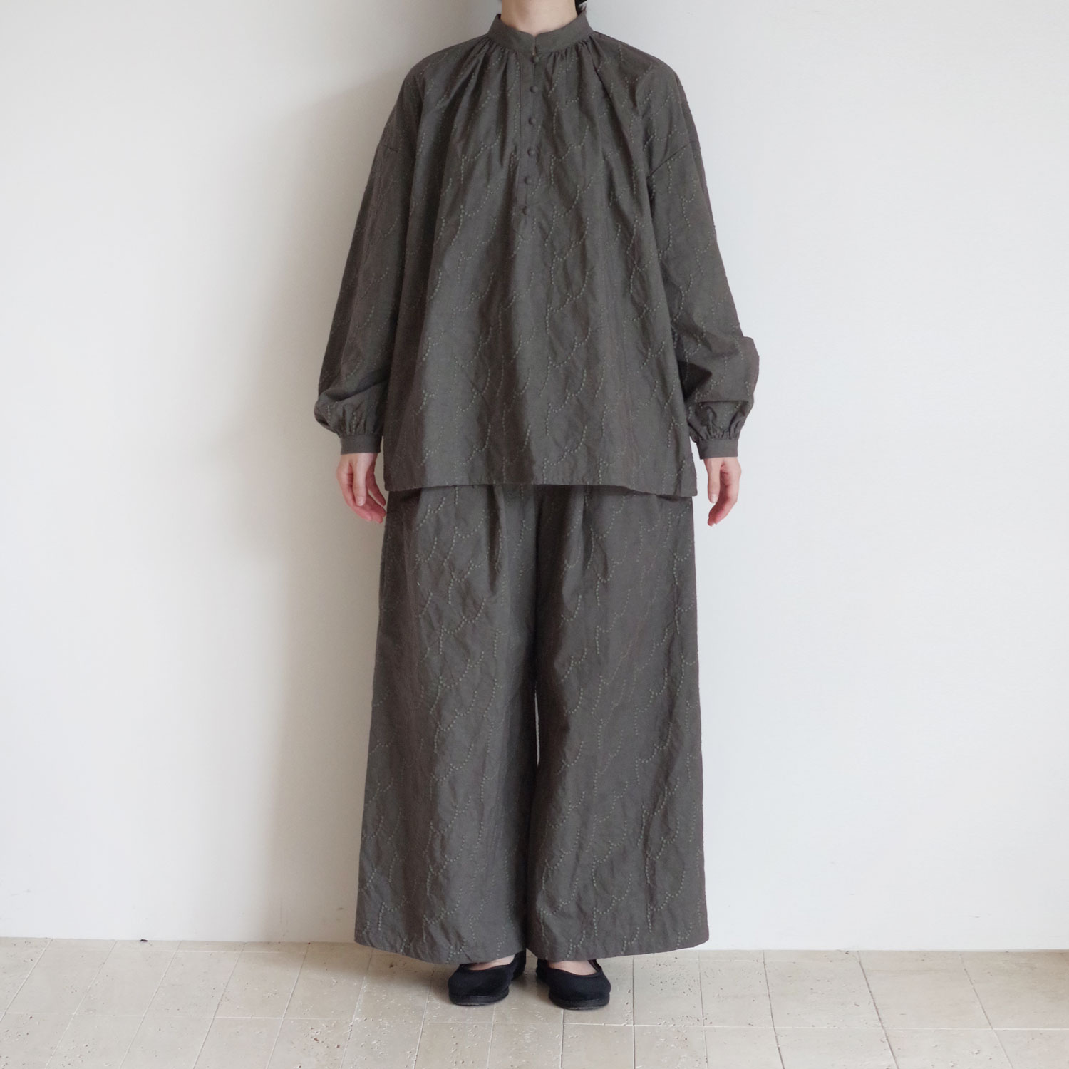 kijinokanosei �����Υ��Υ����� : gather blouse ����֥������꡼���㥶���֥饦��