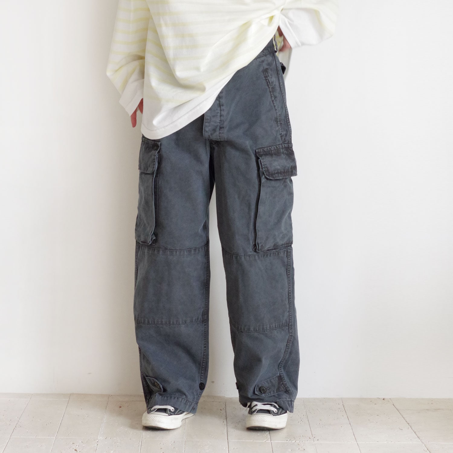 outil ƥ : PANTALON BLESLE M-47 ѥ (GRAY)