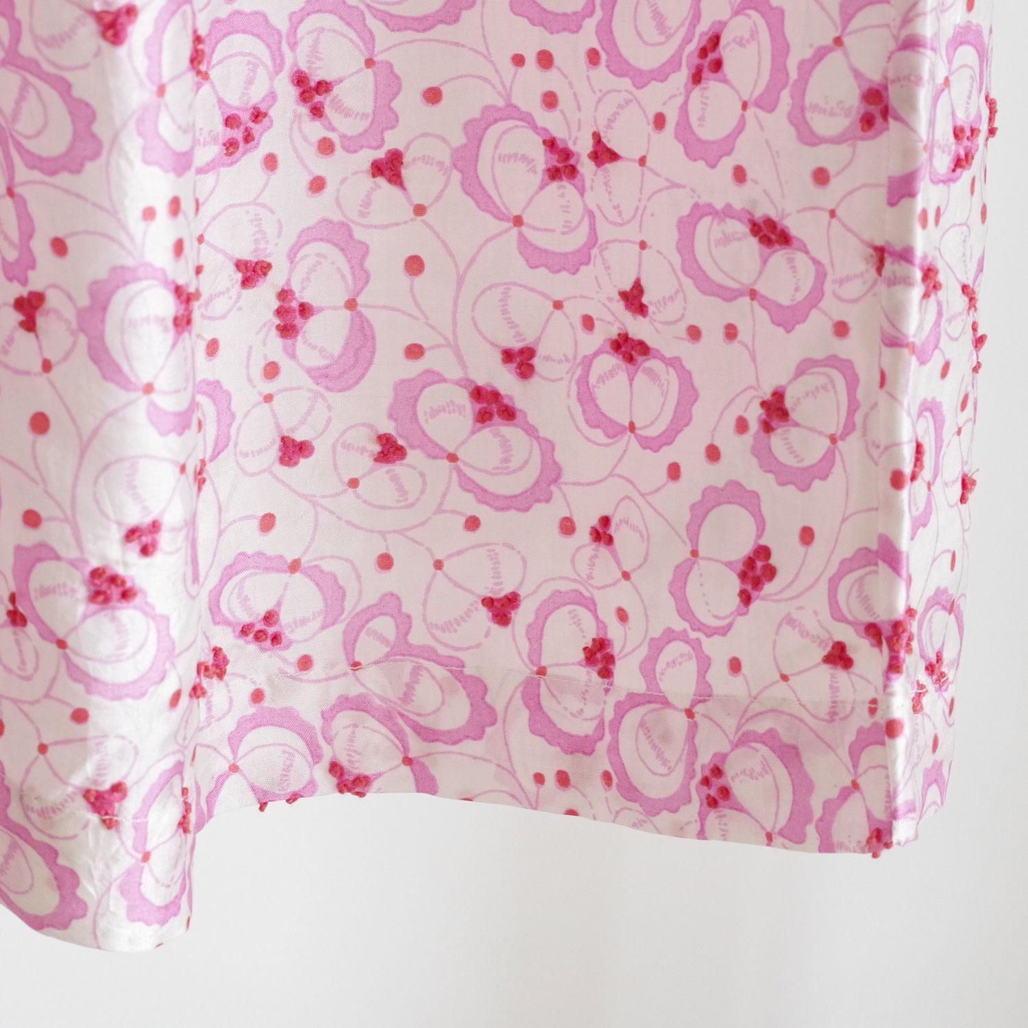BUNON �֥Υ� : Embroidery TuckPants  �ץ��ȥѥ�� (Musk Coral)