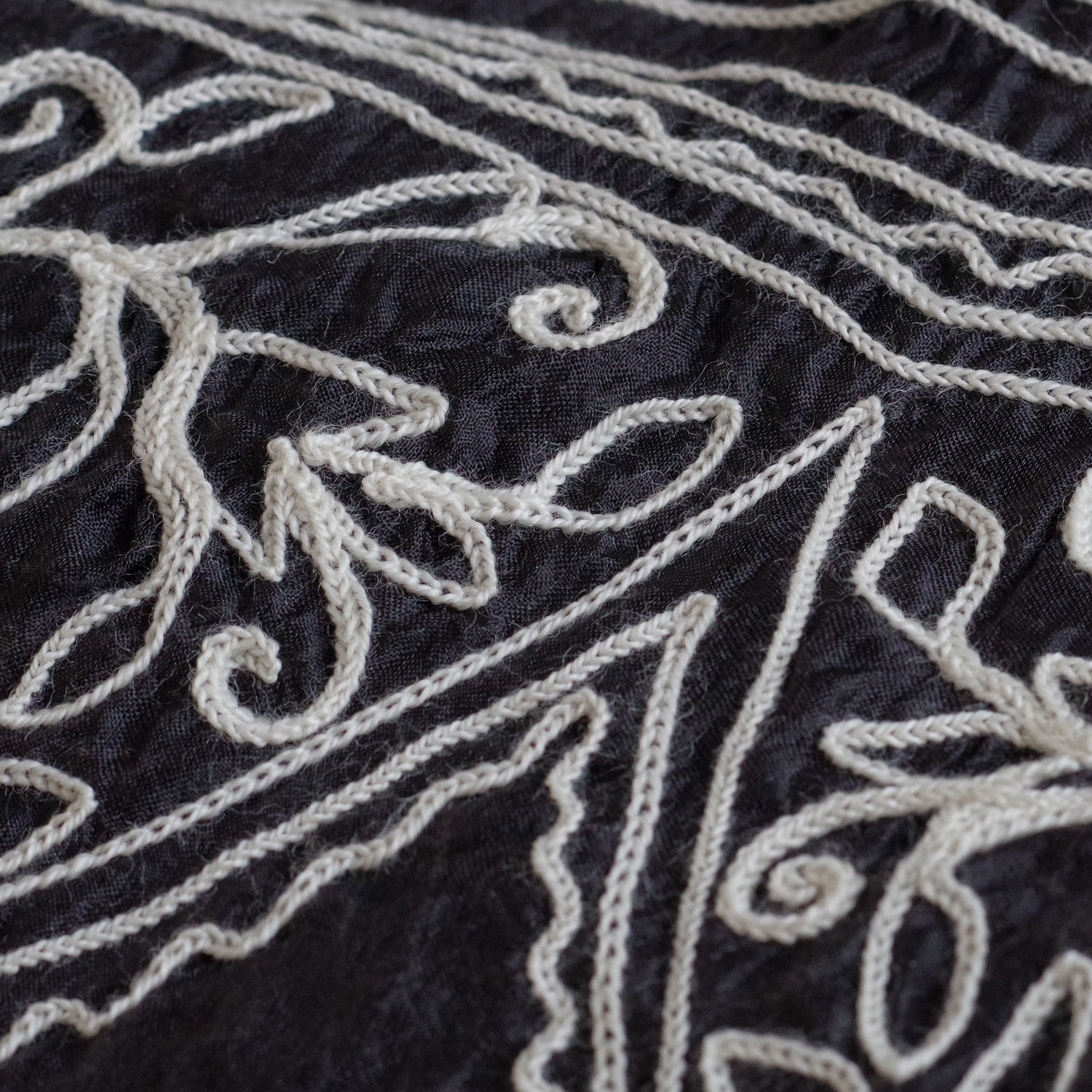 maku textiles �ޥ��ƥ��������륺 : BIRGIT �ɽ����륯���ȡ��� (BLACK)