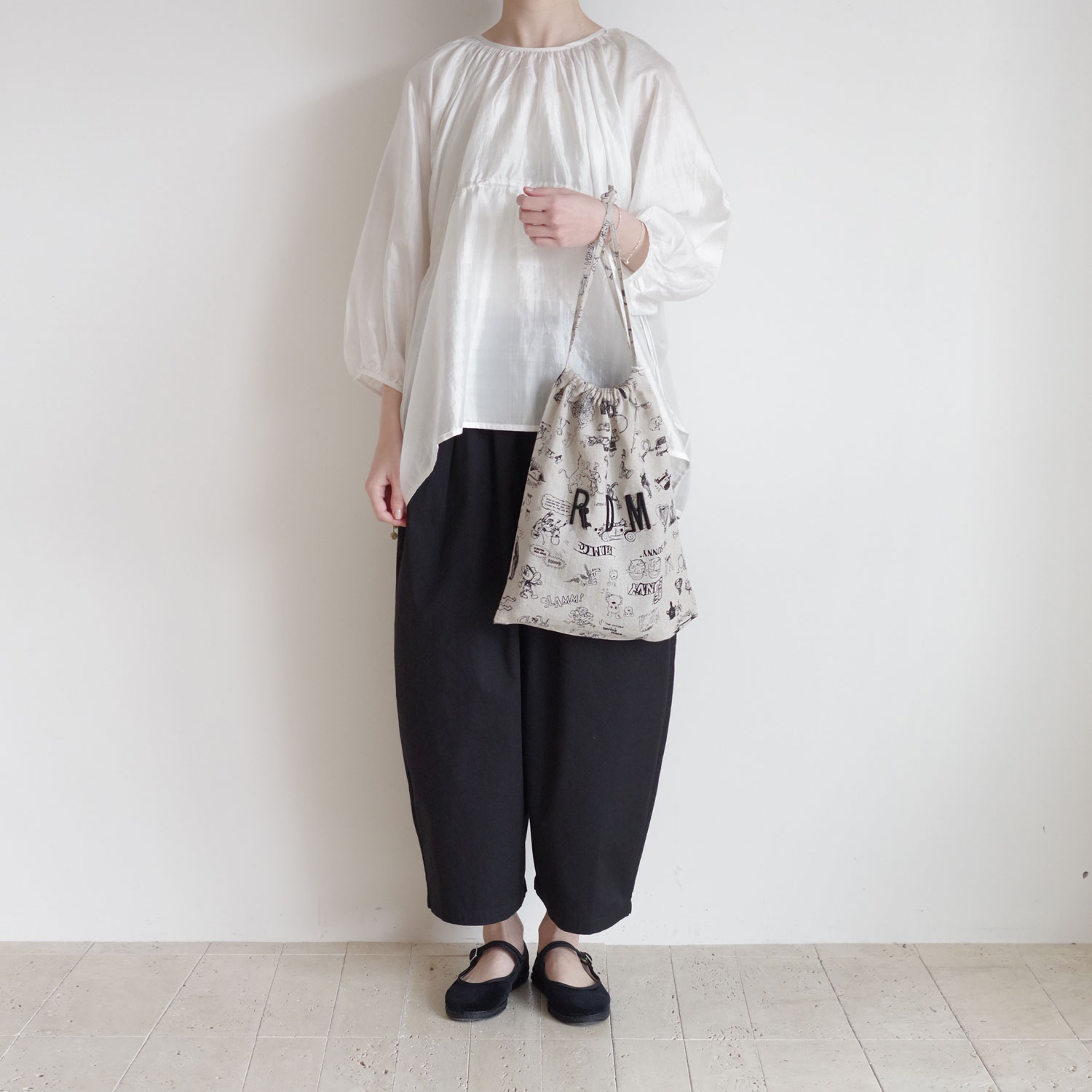 R&D.M.Co- ������ɥޥ󥺥ơ��顼 : GRAFFITI DRAWSTRING BAG (L) ����Хå�