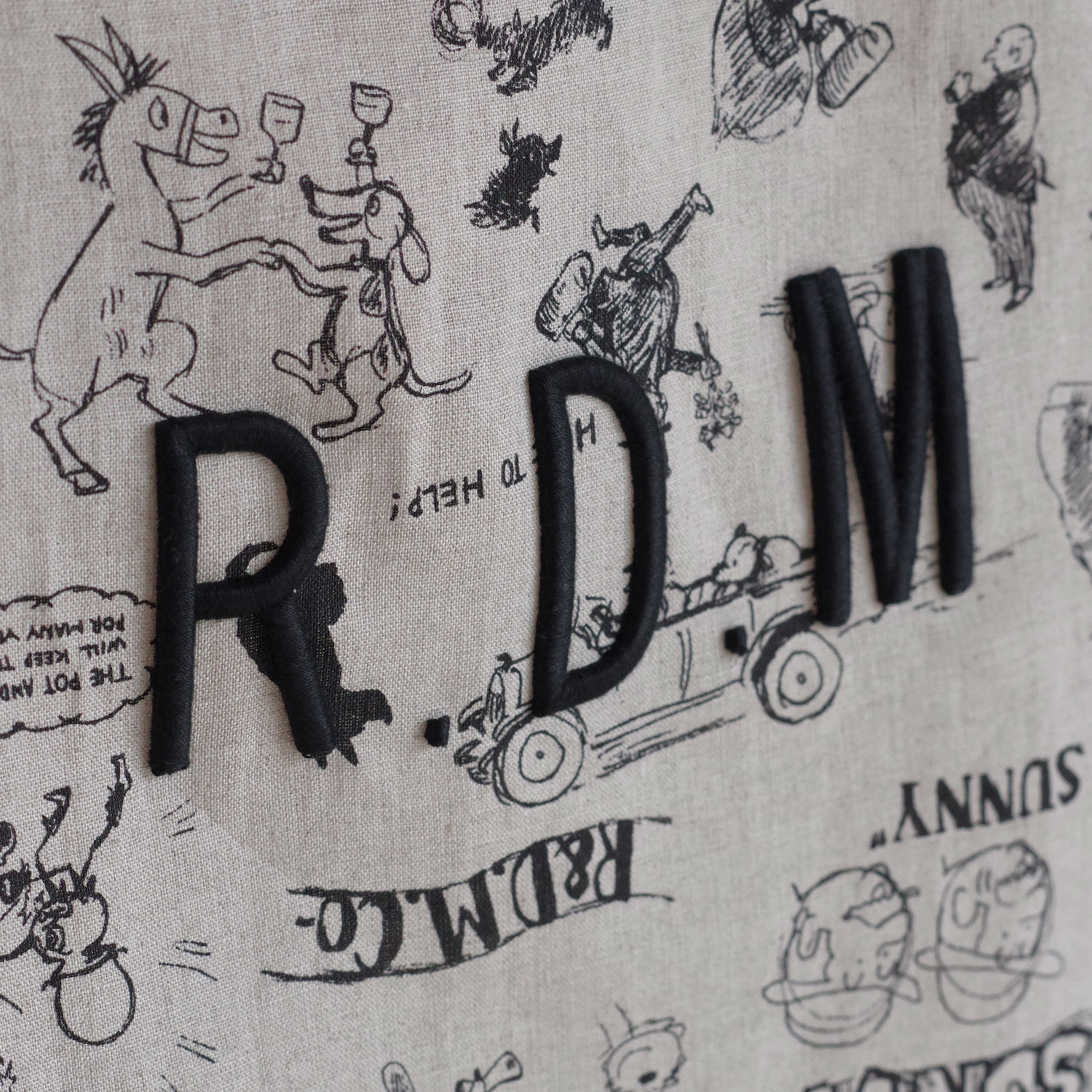 R&D.M.Co- ������ɥޥ󥺥ơ��顼 : GRAFFITI DRAWSTRING BAG (L) ����Хå�