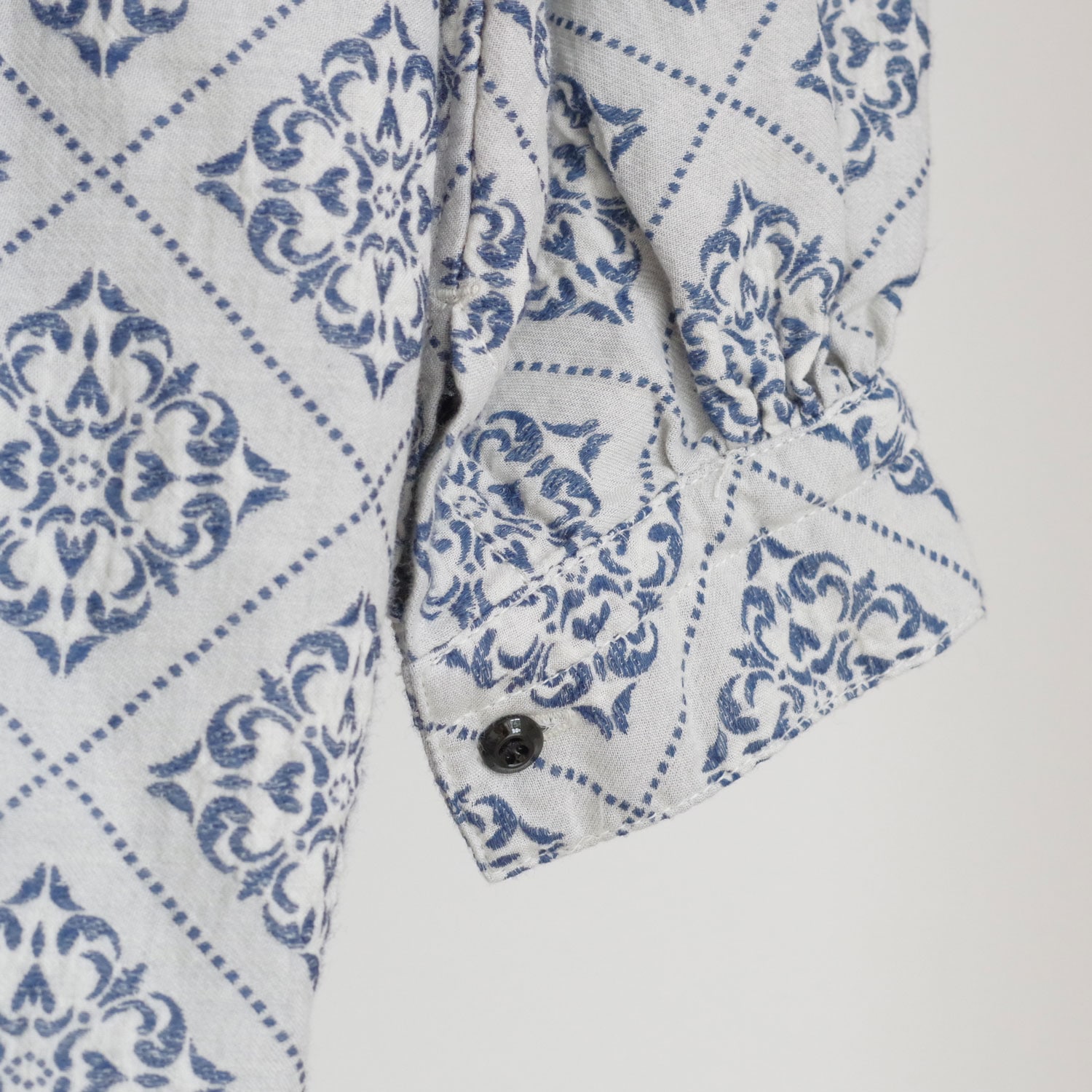 outil ƥ : CHAMISIER FELINES(ECRU/INDIGO) 㥬ɥ˥å