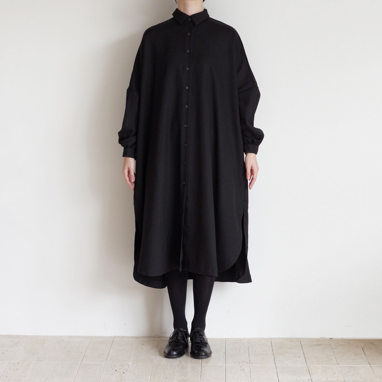 CASEY CASEY �������� �������� : YUKI LONGUE SHIRT �����륮��Х���ɥ��åץ�����������ĥ��ԡ���