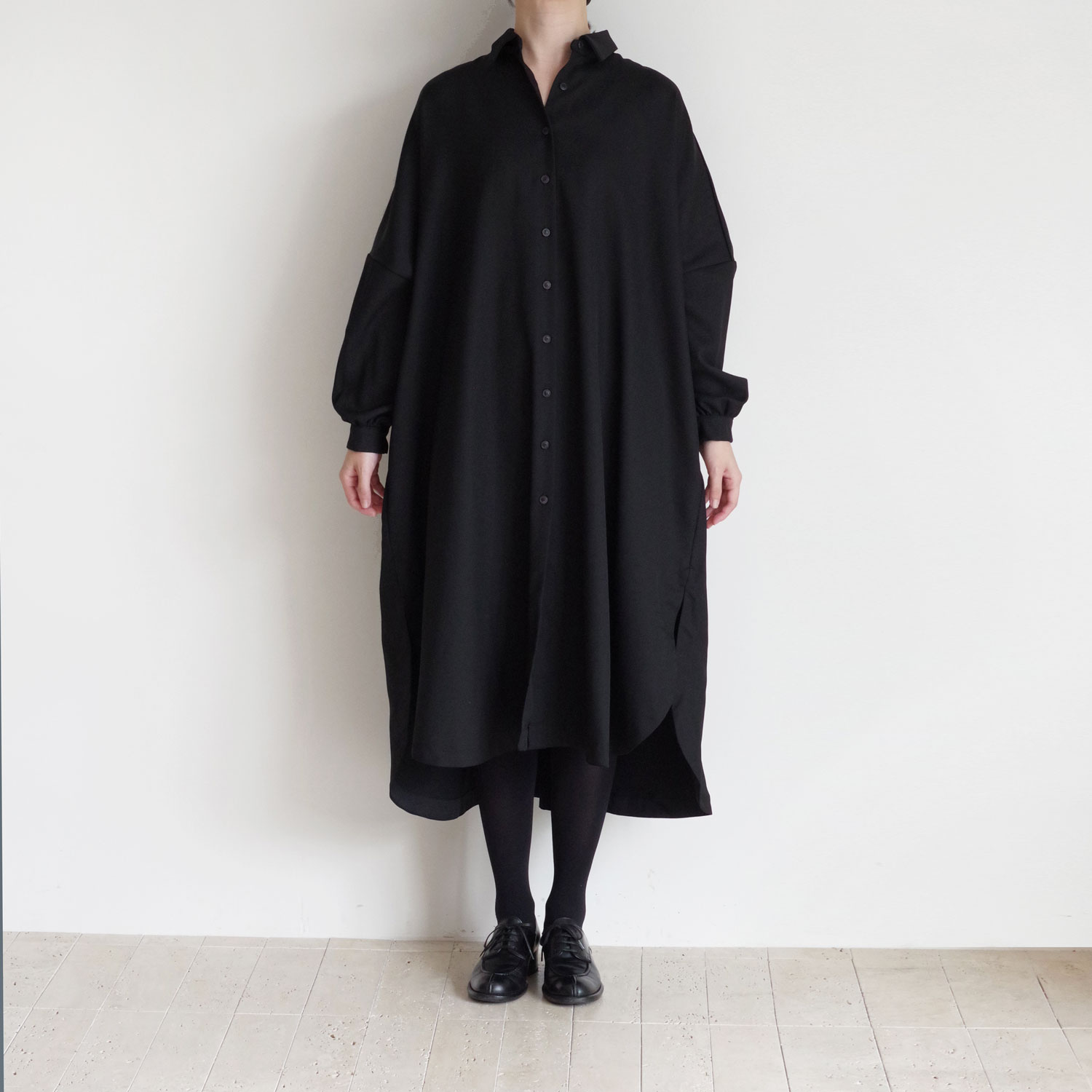 CASEY CASEY �������� �������� : YUKI LONGUE SHIRT �����륮��Х���ɥ��åץ�����������ĥ��ԡ���