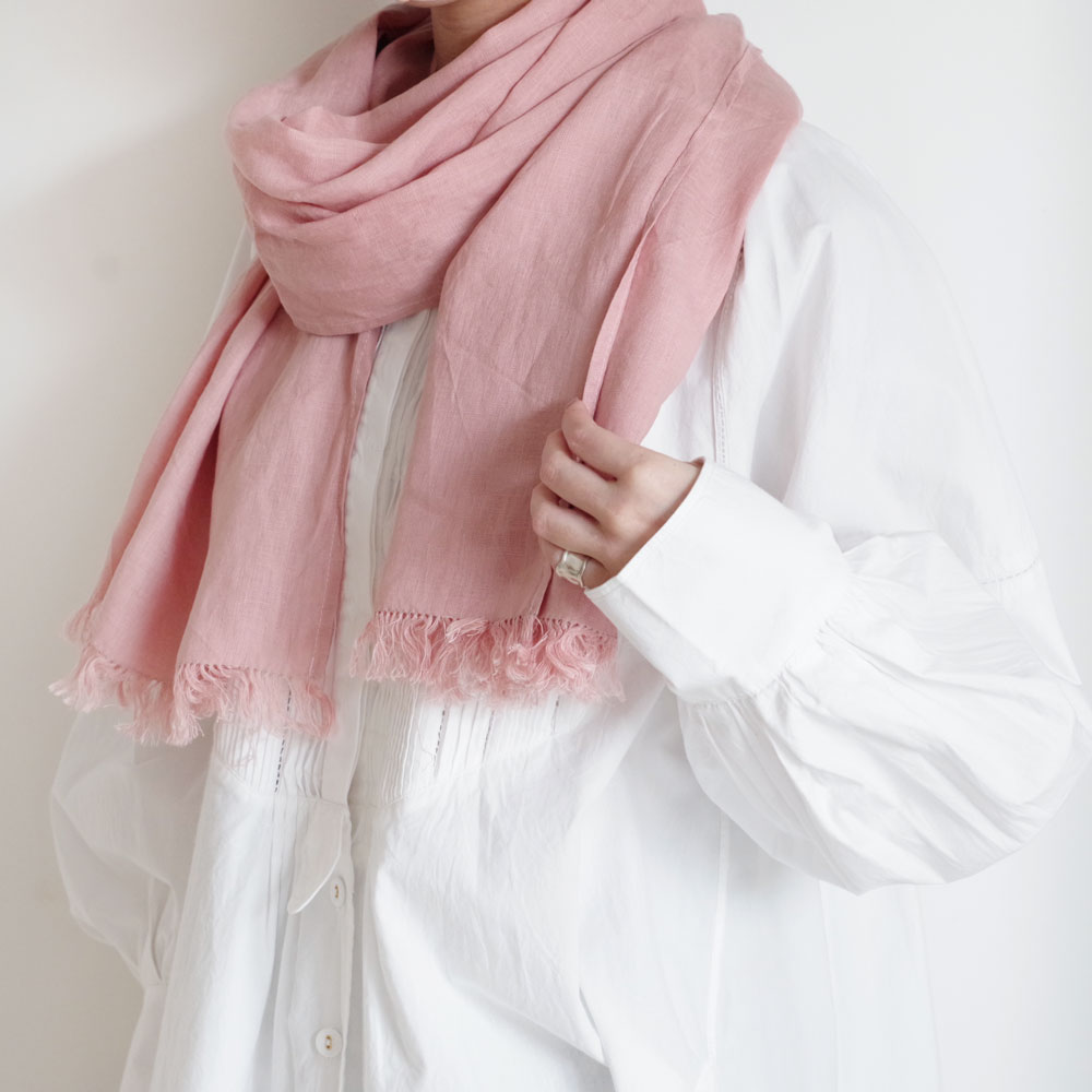 �ե�����ͥ��� fog linen work : ROSERIE SCARF �����ꥨ��������