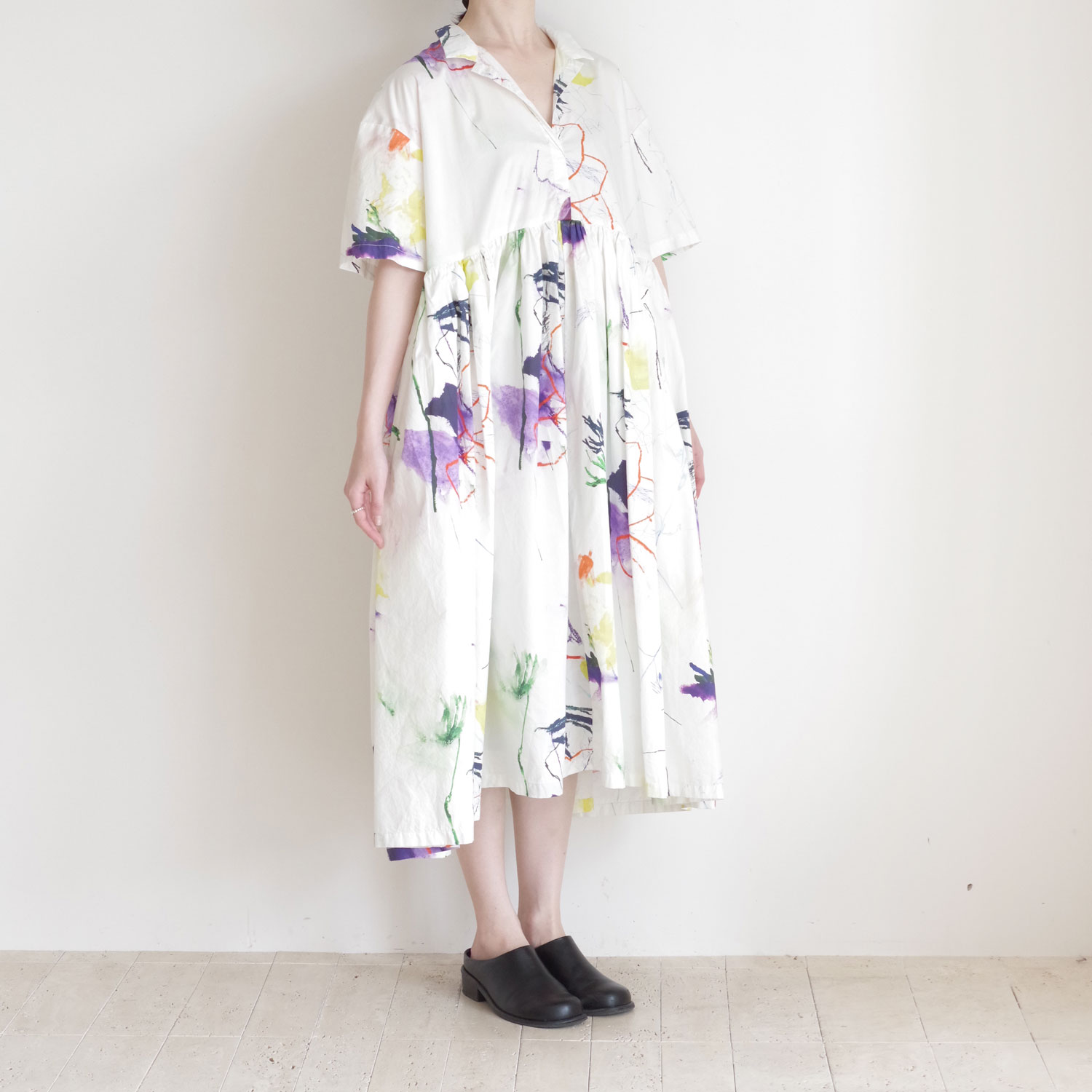 manuelle guibal �ޥ˥奨�륮�Х� : 7054 ROBE CHEMISE FLOX