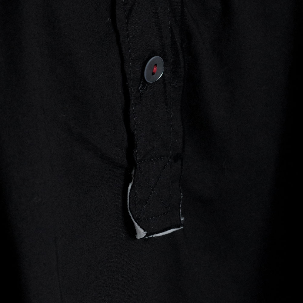 H+ HANNOH WESSEL ���å���ץ�她���Ρ��������� : SHIRT Celel �ץ륪���С����ե��������顼�����(BLACK)