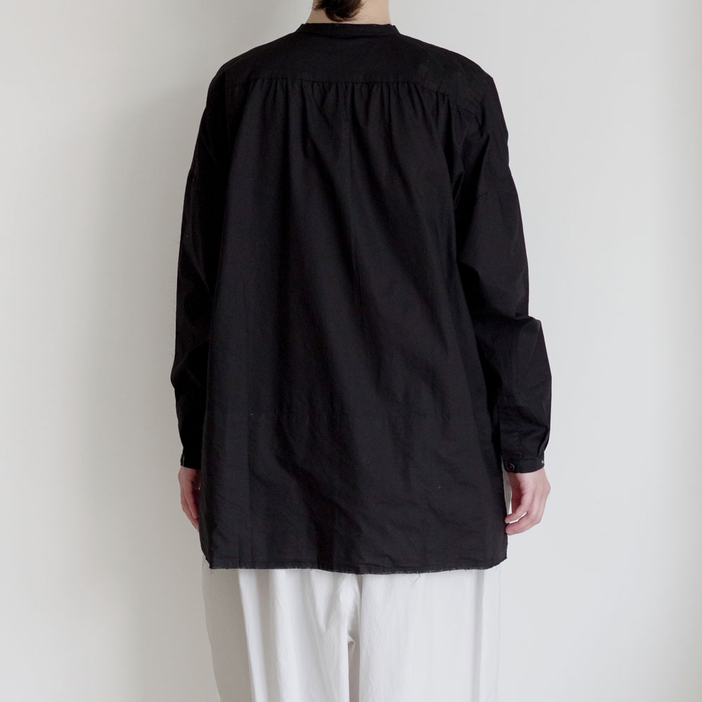 H+ HANNOH WESSEL ���å���ץ�她���Ρ��������� : SHIRT Celel �ץ륪���С����ե��������顼�����(BLACK)