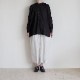 H+ HANNOH WESSEL ���å���ץ�她���Ρ��������� : SHIRT Celel �ץ륪���С����ե��������顼�����(BLACK)