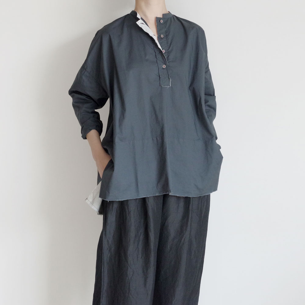 H+ HANNOH WESSEL ���å���ץ�她���Ρ��������� : SHIRT Celel�ץ륪���С����ե��������顼�����(SMOKE)