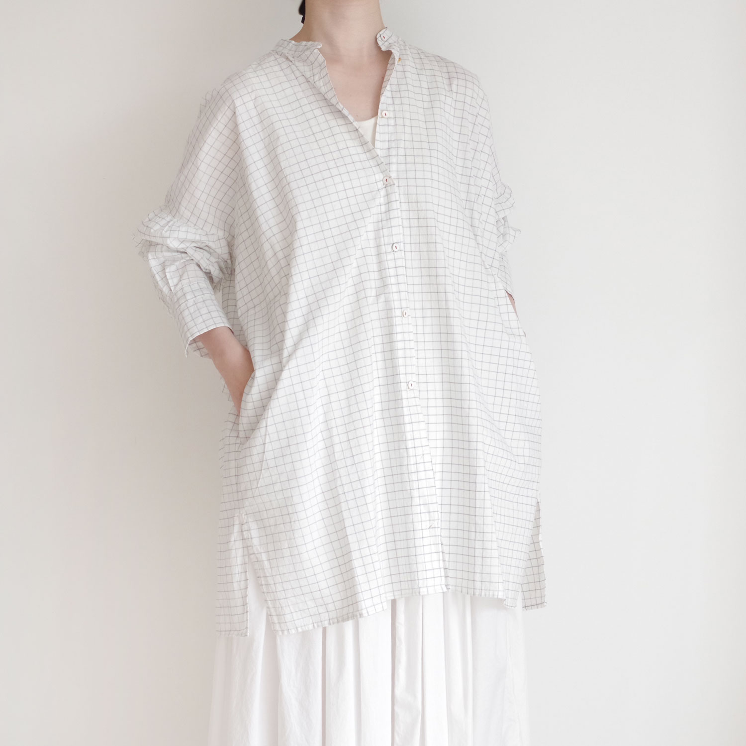 H+ HANNOH WESSEL ���å���ץ�她���Ρ��������� : SHIRT Cris ������ɥ��顼�磻�ɥ��󥰥����å������