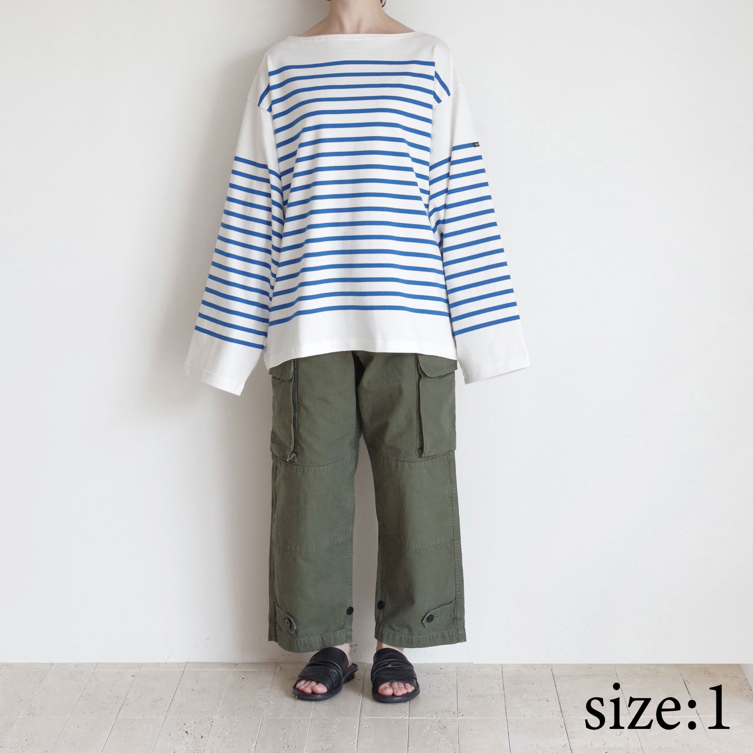 outil ���ƥ��� : TORICOT AAST (OFF/NAUTICAL BLUE) �Х��������