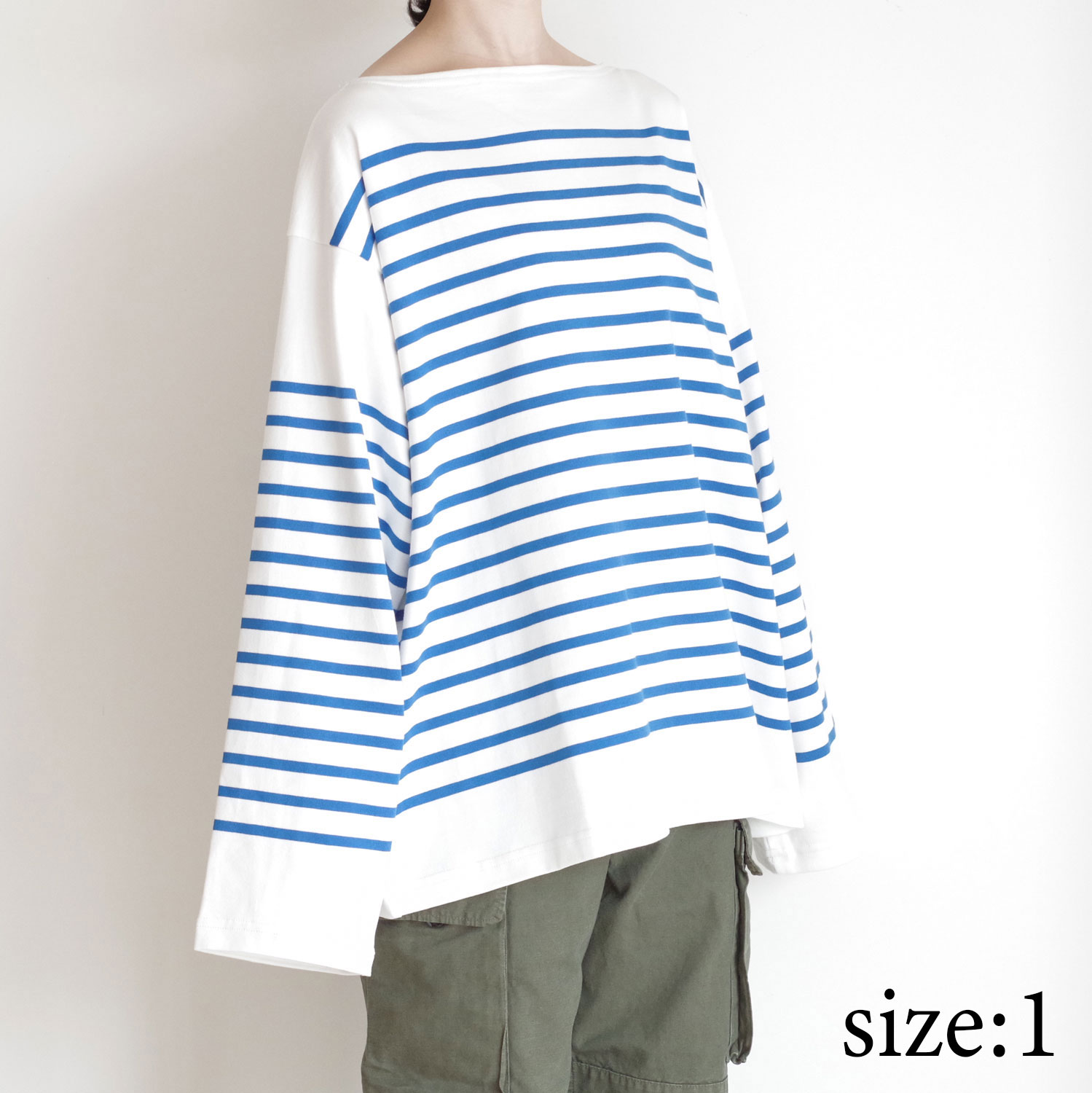 outil ���ƥ��� : TORICOT AAST (OFF/NAUTICAL BLUE) �Х��������