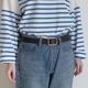 R&D.M.Co- ������ɥޥ󥺥ơ��顼 : MONTANA LEATHER BELT ��󥿥ʥ쥶���٥��