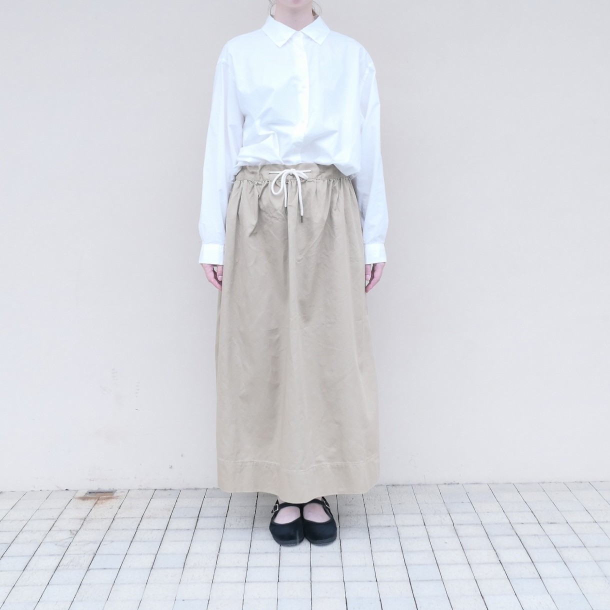 OUTIL  ���ƥ���JUPE LEZAY��BEIGE�˥�������