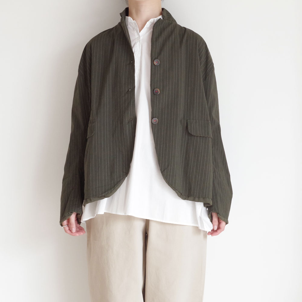 H+ HANNOH WESSEL ���å���ץ�她���Ρ��������� : Vanna JACKET ���㥱�å�(OLIVE)